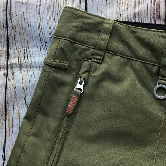 Roxy Snowboard Army Green SnowPants size Small - Picture 6 of 9